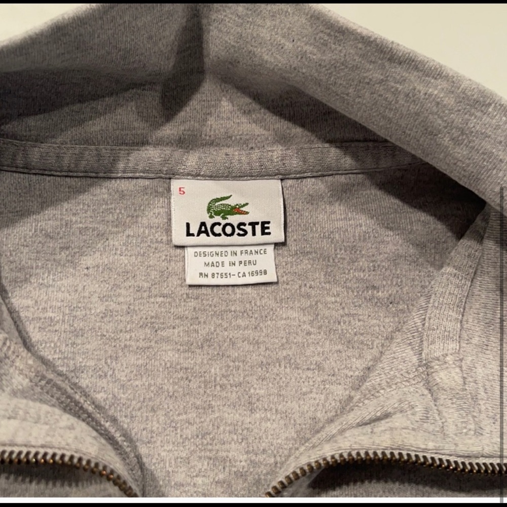 Lacoste 1/4 zip